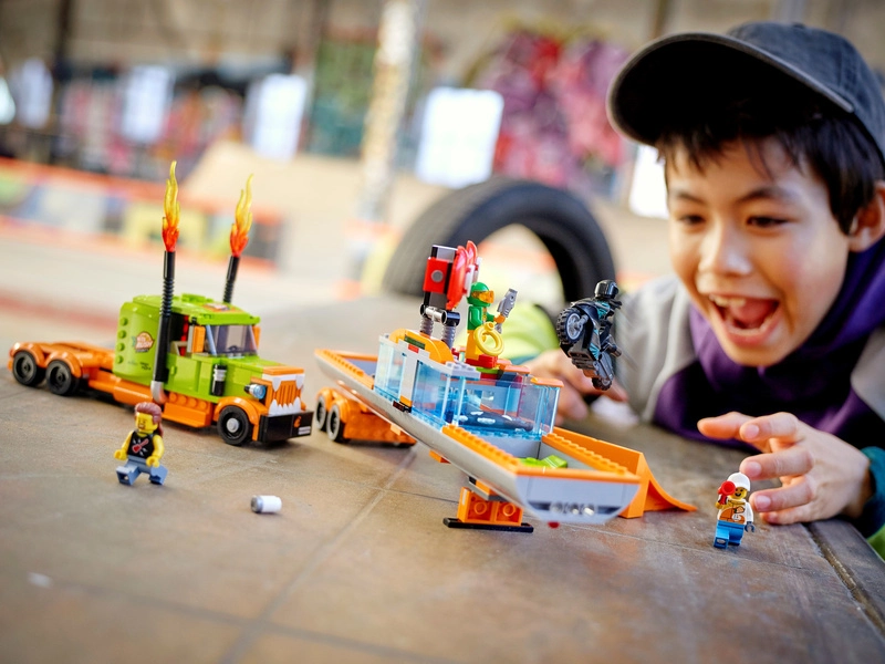 LEGO City - Kaskadérske auto
