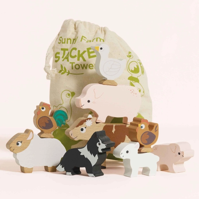 Le Toy Van Petilou Skládací věž Farma