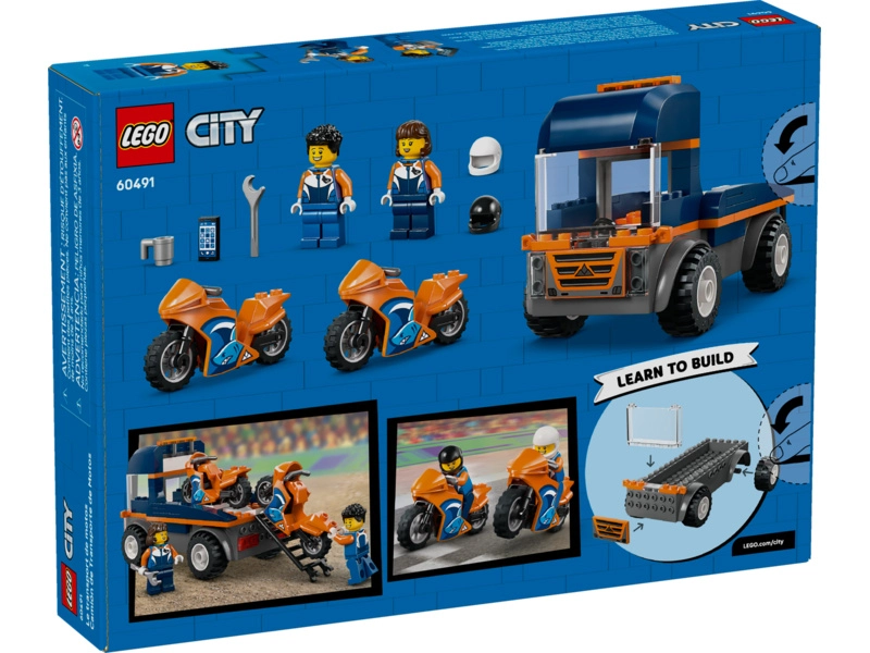 LEGO City - Kamión na prepravu motoriek