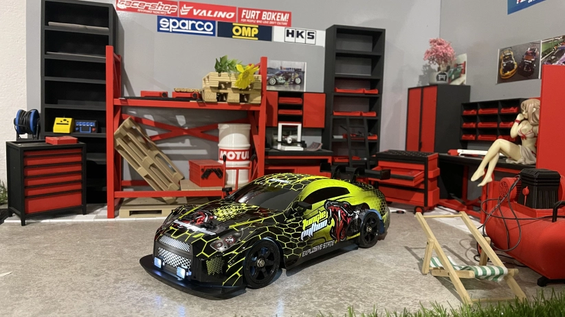 RC auto Drift auto Jungle Python