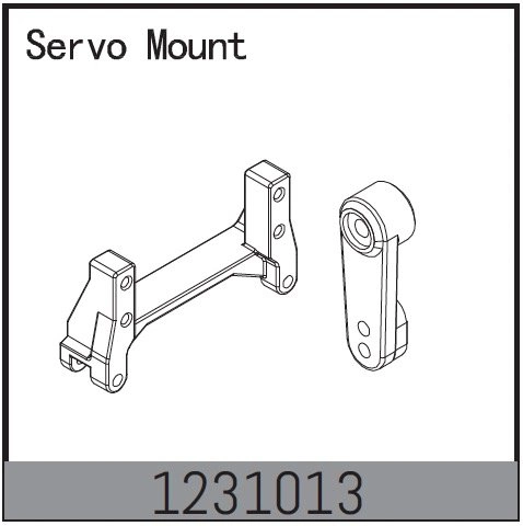 1231013 - Servo Mount - CR3.4eco