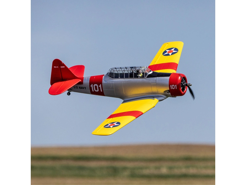 E-flite SNJ-5/AT-6 Texan 1.5m AS3X+ SAFE Select BNF Basic