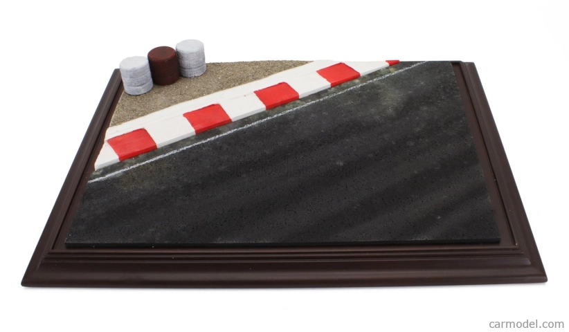 Atlantic Vetrina display box Diorama Base Pista - Racetrack Base - Lungh.lenght Cm 42.5 X Largh.width Cm 31.3 X Alt.height Cm 12.5 (altezza Interna Cm 11.3) 1:18 Různé