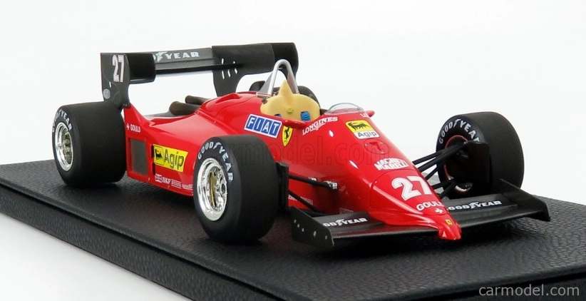 Gp-replicas Ferrari F1 126c4 N 27 Season 1984 M.alboreto 1:18 Red