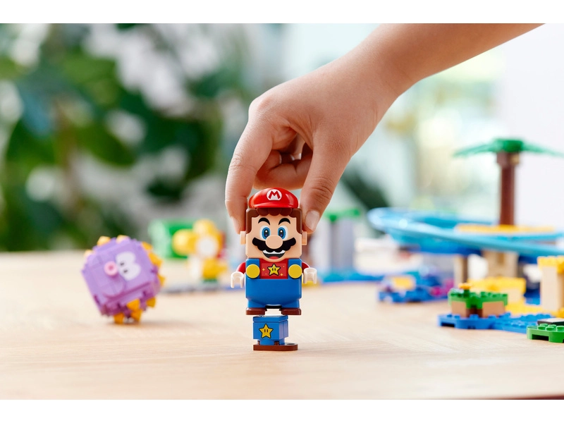LEGO Super Mario - Plážová jazda s veľkým ježkom - rozširujúca sada