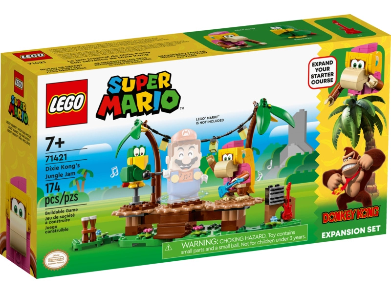 LEGO Super Mario - Dixie Kong a koncert v džungli – rozšiřující set