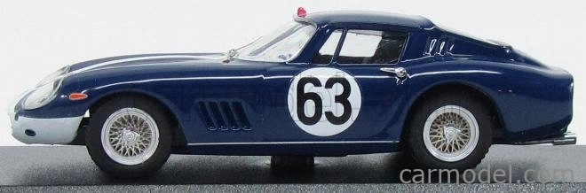 Najlepší model Ferrari 275 Gtb/4 Coupe N 63 Spa 1967 Vestey - Gaspar 1:43 Blue White