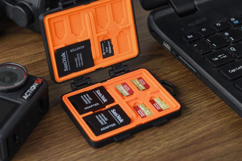 Vodotěsné pouzdro na paměťové karty (SD8 + TF14 + Nano SIM*2)