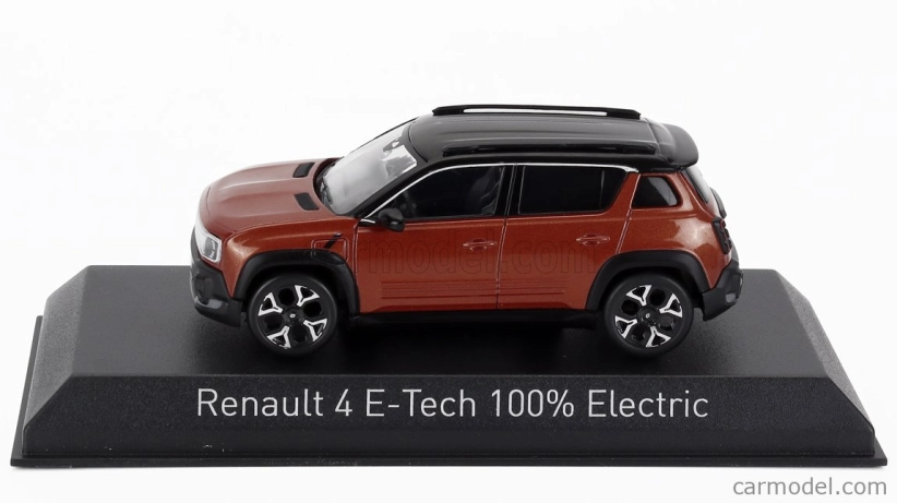 Norev Renault R4 E-tech 2025 1:43 Copper Met