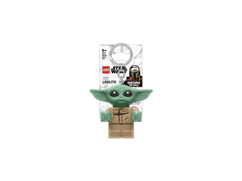 LEGO svítící klíčenka - Star Wars Baby Yoda