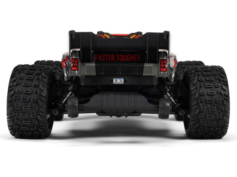 RC auto Arrma Vortex 223S BLX 1:10 4WD RTR DSC, červená
