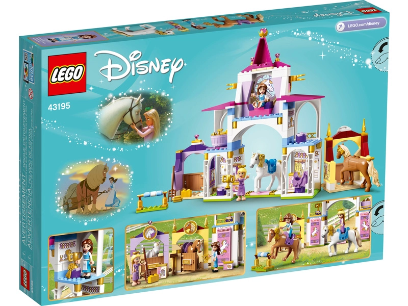 LEGO Disney Princess – Kráľovské stajne Krásky a Lociky