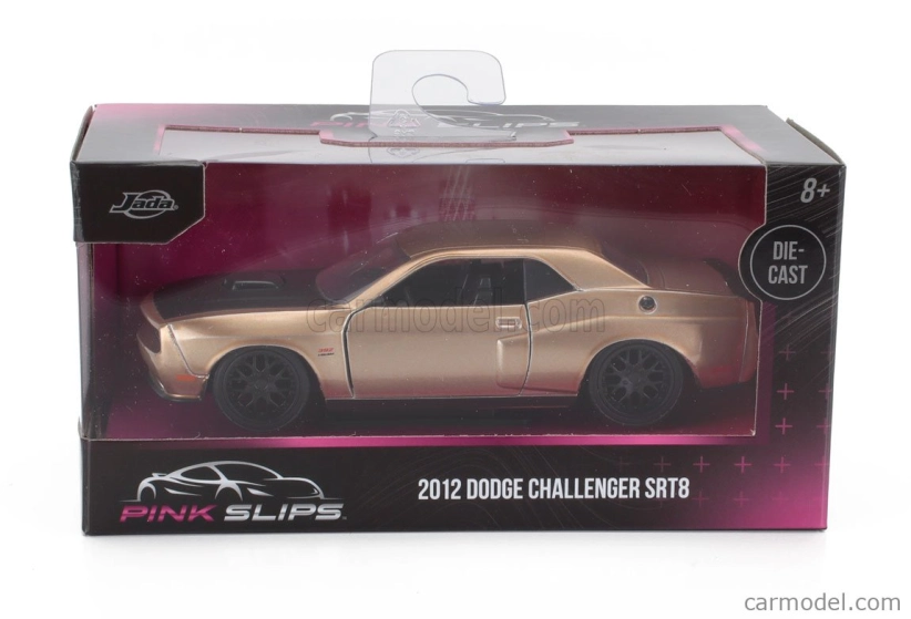 Jada Dodge Challenger Srt8 Coupe 2012 1:32 Zlatá Černá