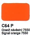 Agama Email C64 P Oranž návěstní CSN 7550