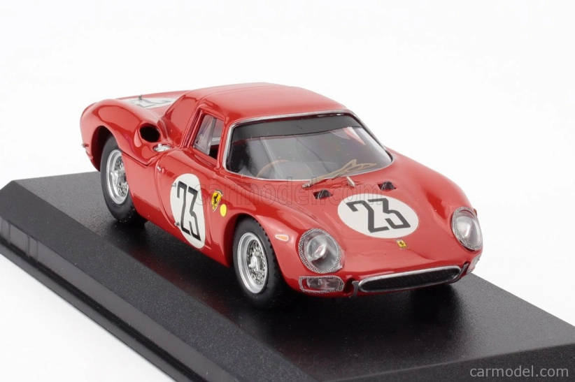 Best-model Ferrari 250lm 3.3l V12 Team Equipe Nationale Belge N 23 24h Le Mans 1964 Pierre Dumay - Gerard Langlois Van Ophem 1:43 Red