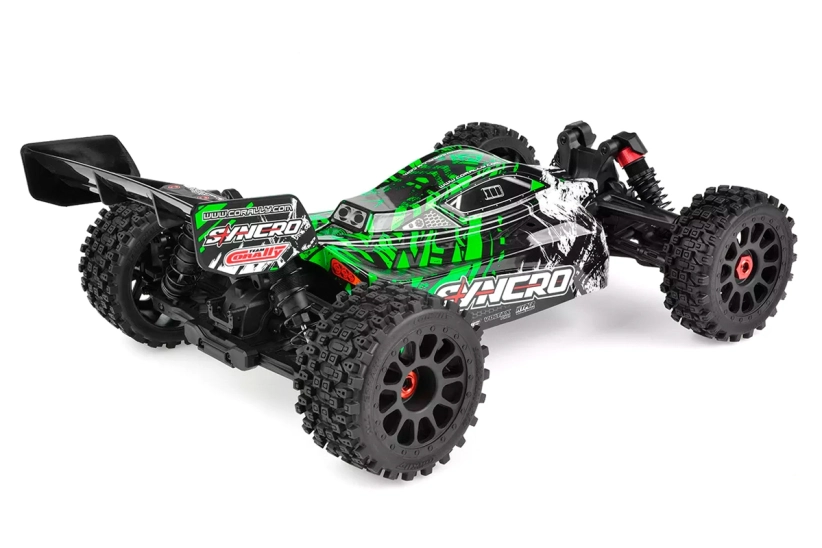 RC auto SYNCRO – BUGGY 2WD 3-4S – RTR, zelená