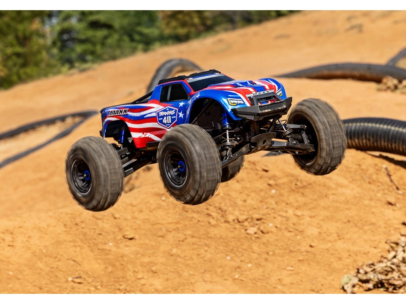 RC auto Traxxas Maxx 1:8 4WD TQi RTR, červená