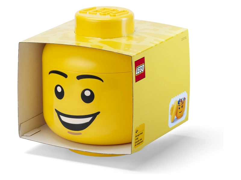 LEGO úložná hlava velká - zombie