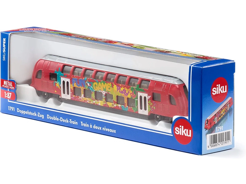 SIKU Super – dvojposchodový vlak 1:87