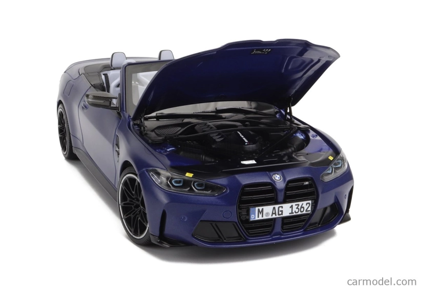 Minichamps BMW radu 4 M4 (g83) Cabriolet 2020 1:18 Matt Blue