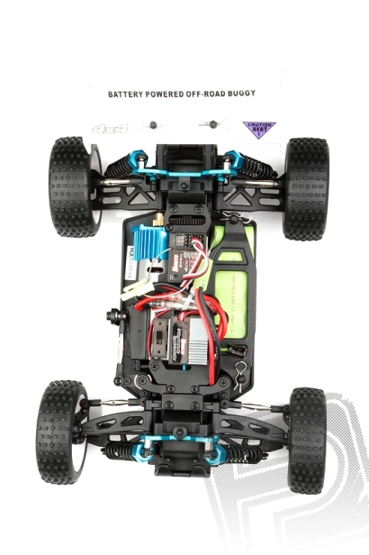 RC auto Himoto Buggy 1:16, modrá