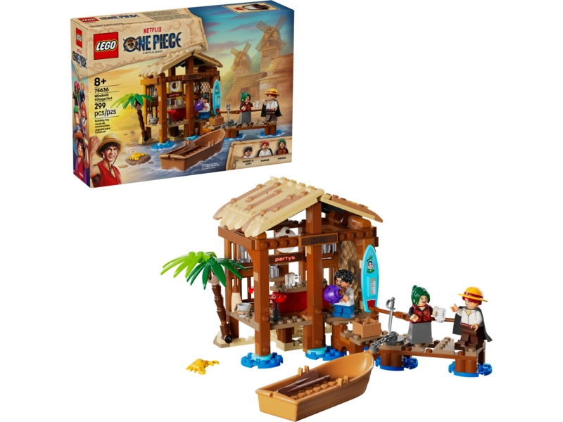 LEGO ONE PIECE - Chatrč v Mlynárskej dedine