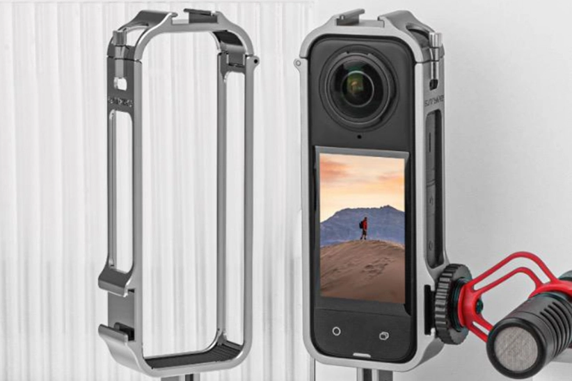 Insta360 X4 – ľahký rám z hliníkovej zliatiny