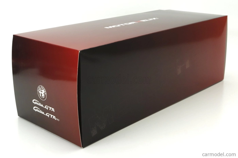Motorhelix Alfa romeo Giulia Gtam With Engine And Accessories 2021 1:18 Bílá