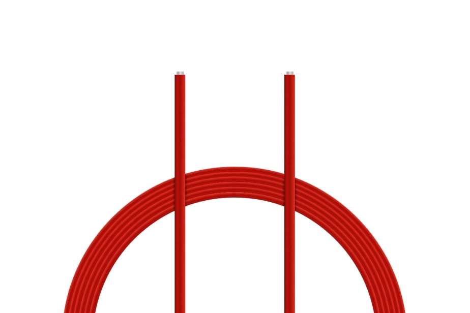 Silikónový kábel 0,75 mm² 1 m (červený)
