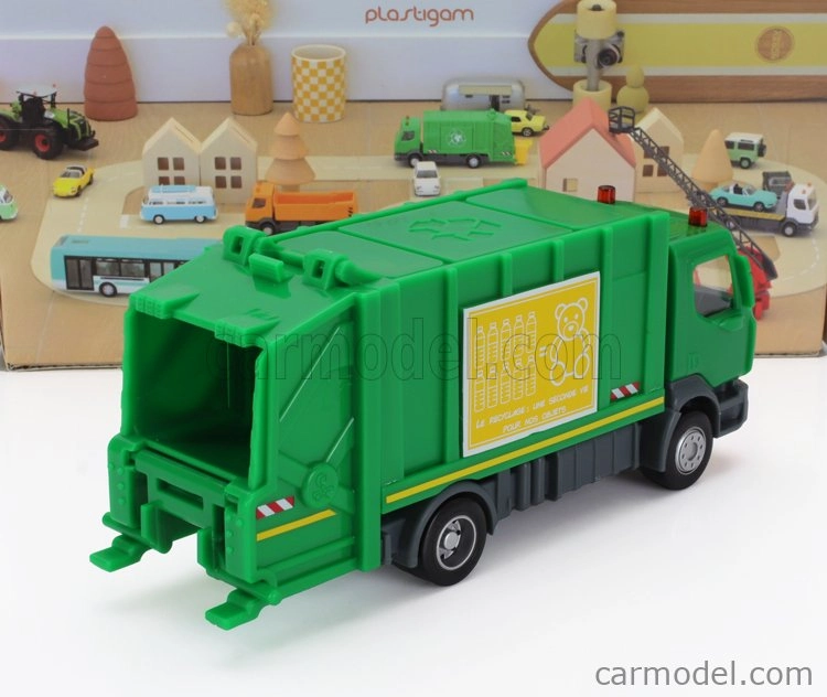 Norev Renault smetiarske auto D 2.1 1:43 Zelená