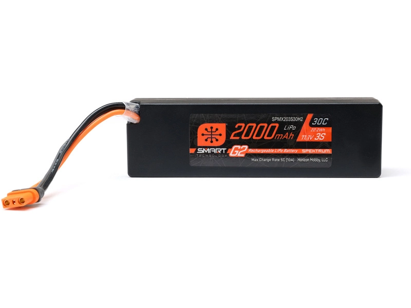 Spektrum Smart G2 LiPo 11.1V 2000mAh 30C IC2