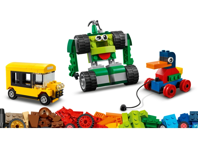 LEGO Classic – Kocky a kolesá