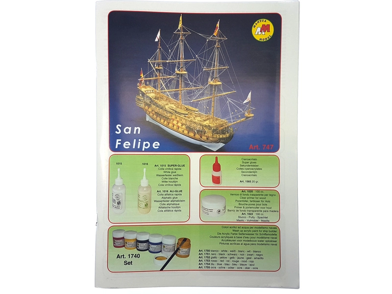 Mantua Model San Felipe 1:75 kit