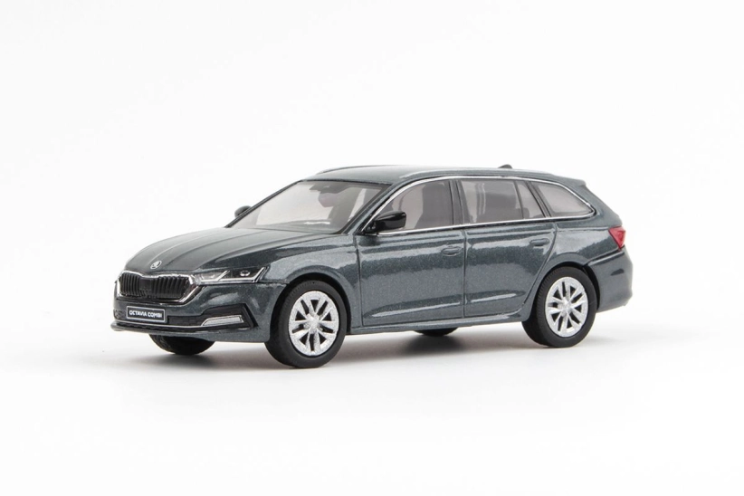 Abrex Škoda Octavia IV Combi (2020) 1:43 – sivá quartz metalíza