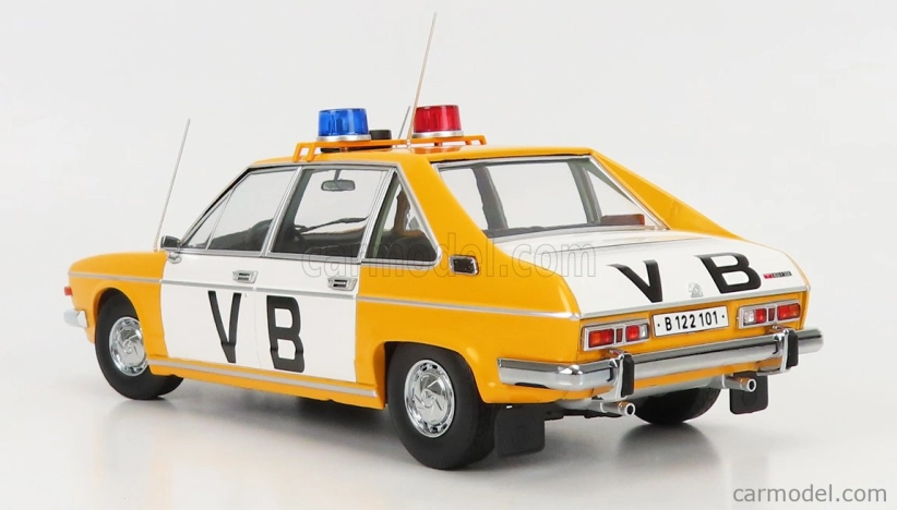 Triple9 Tatra 613 Vb Special Police Escort Of Top Government Officials 1czechoslovakia 979 1:18 Žlutá Bílá
