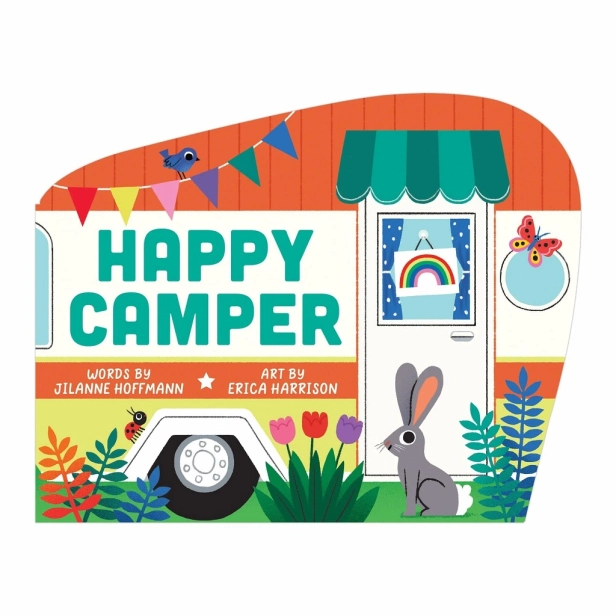 Mudpuppy Kniha v tvare karavanu Happy Camper