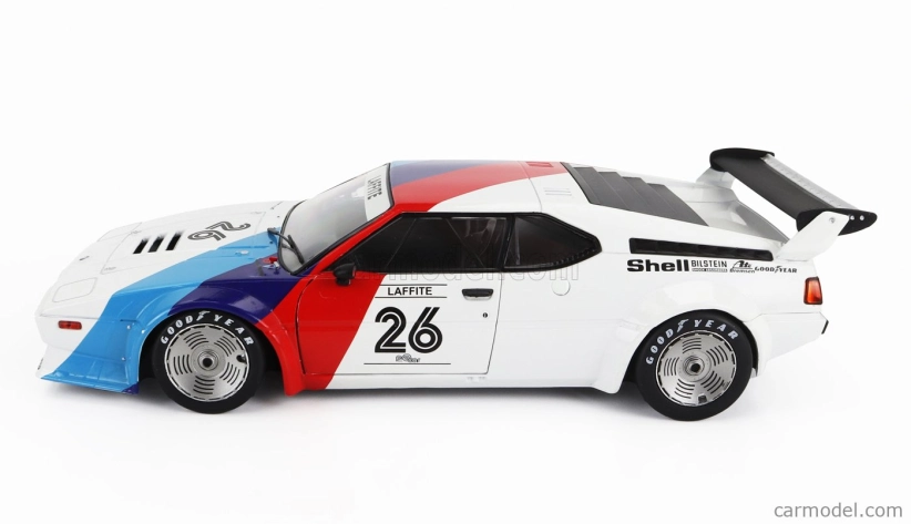 Werk83 BMW M1 M88 3.5l Team Bmw Motorsport N 26 Procar Series 1979 Jacques Laffite 1:18 Biela modrá červená