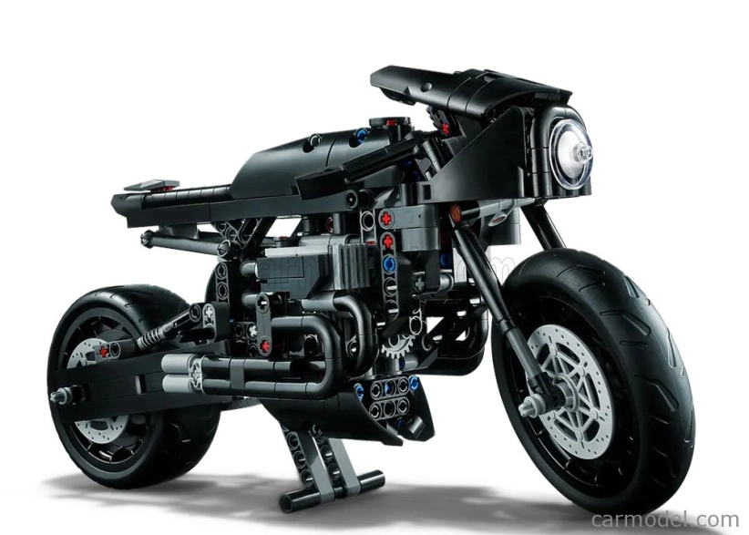 Lego Batman Lego Technic - Batman Batcycle - Motorka - The Batman Movie - 641 dielikov čierna