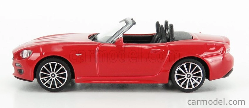 Bburago Fiat 124 Spider 2016 1:43 Red