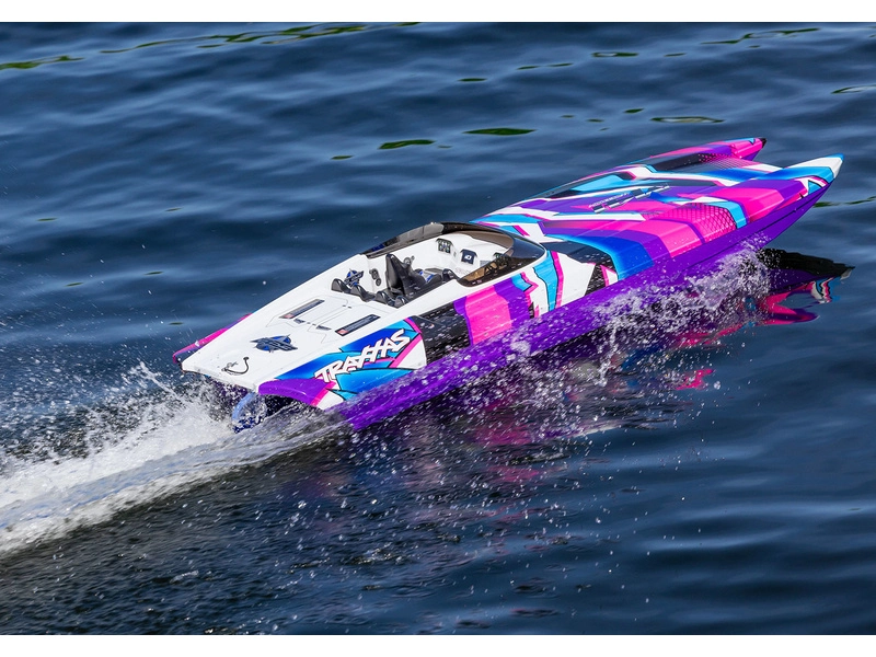 RC loď Traxxas DCB M41 RTR, červená