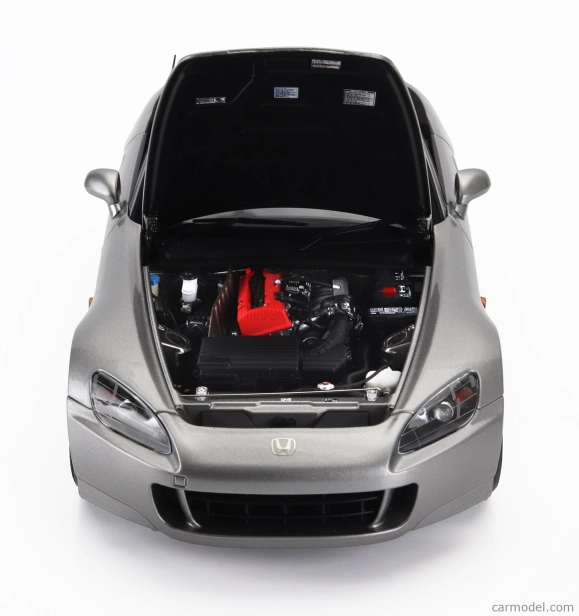 Motorhelix Honda S2000 (ap2) Spider With Engine And Accessories 2000 1:18 Silver