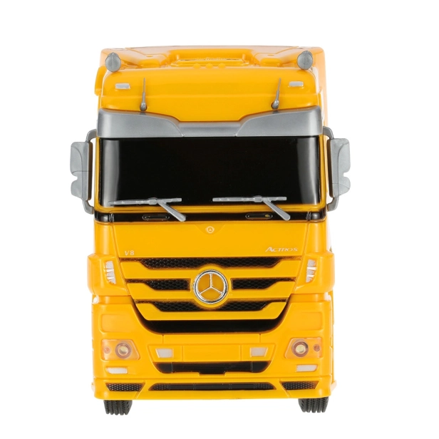 RC kamión Mercedes-Benz Actros, žltá