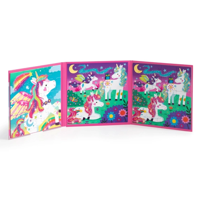 Mudpuppy Magnetické puzzle Jednorožci a jejich sny 2x20 dílků