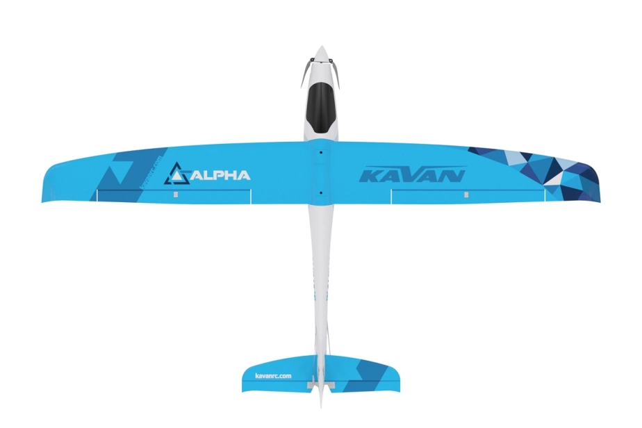 Alpha 1500V2 ARF - modrá - Výstava