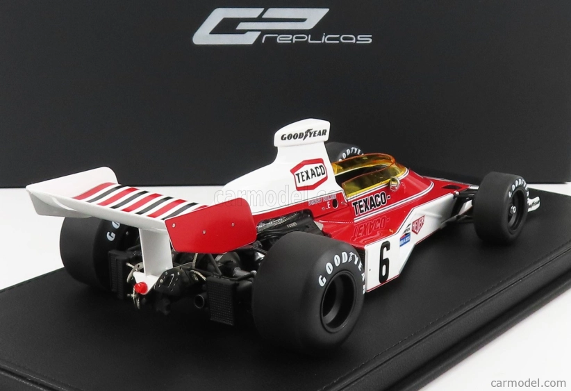 Gp-repliky Mclaren F1 M23 Ford Texaco N 6 Winner Argentina Gp 1974 Danny Hulme 1:18 Červená biela