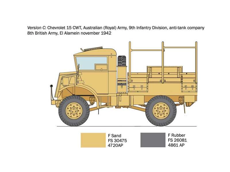 Italeri Chevrolet 15 CWT (1:35)