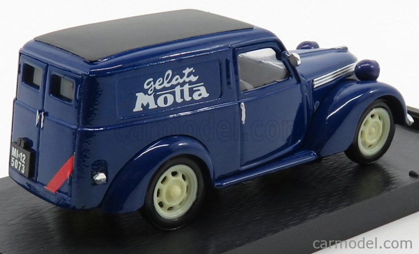 Brumm Fiat 1100 E Van Gelati Motta 1950 1:43 Blue