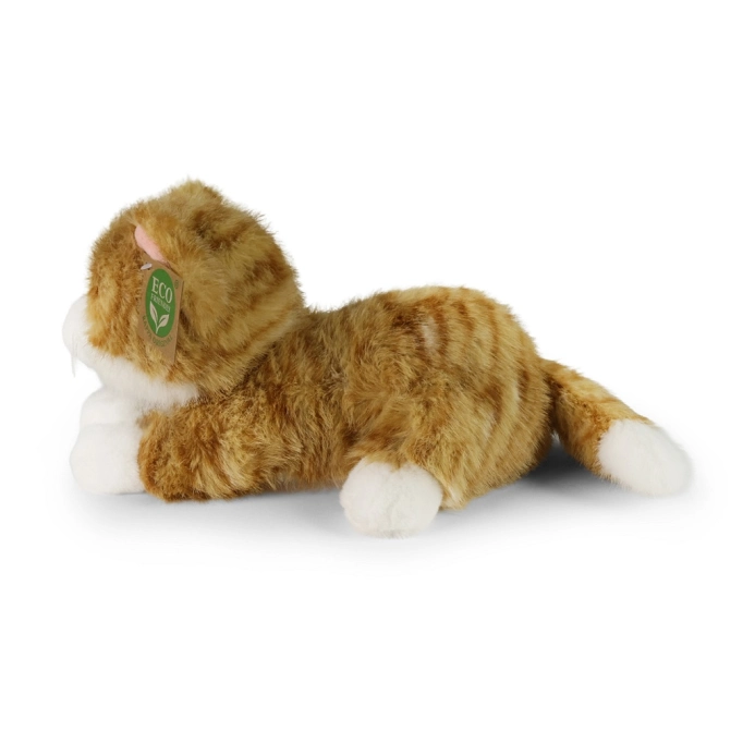 Rappa Plyšová kočka rezavá 22 cm ECO-FRIENDLY PLUSH WORLD
