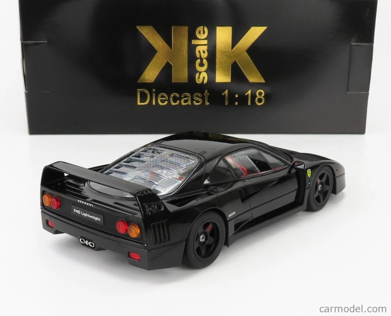 Kk-scale Ferrari F40 Light Weight 1990 1:18 Black