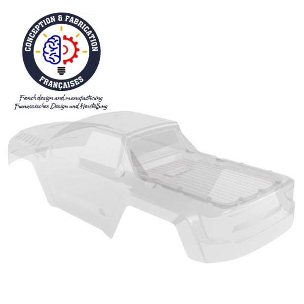 ROGUE TERRA nelakovaná lexanová karoséria, hrúbka 2,0 mm